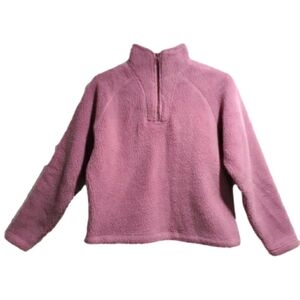 L.L.Bean women's polartec Long-Sleeve hal zipp pullover Sweatershirt pin…